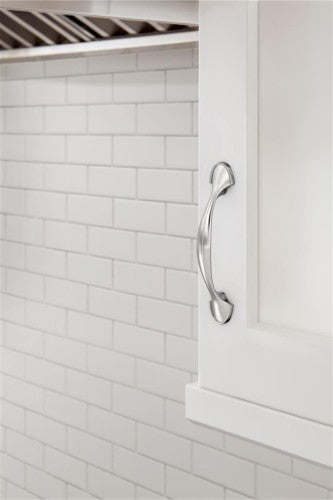 Fairfield Zinc Polished Chrome Cabinet Pull 8