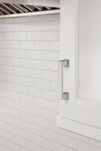 Bridgeport Zinc Polished Chrome Cabinet Pull 10