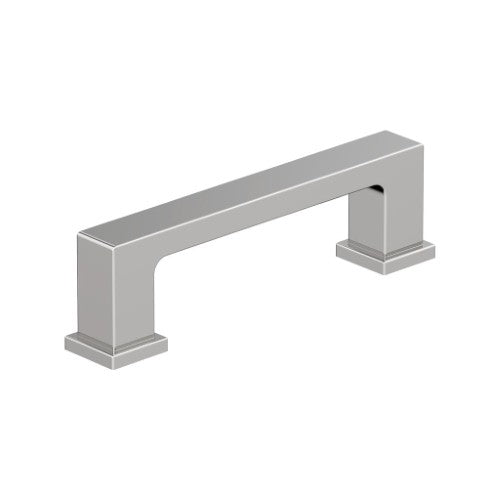 Bridgeport Zinc Polished Chrome Cabinet Pull 1