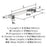 Bridgeport Zinc Polished Chrome Cabinet Pull 7