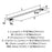 Cityscape Zinc Polished Chrome Cabinet Pull 12