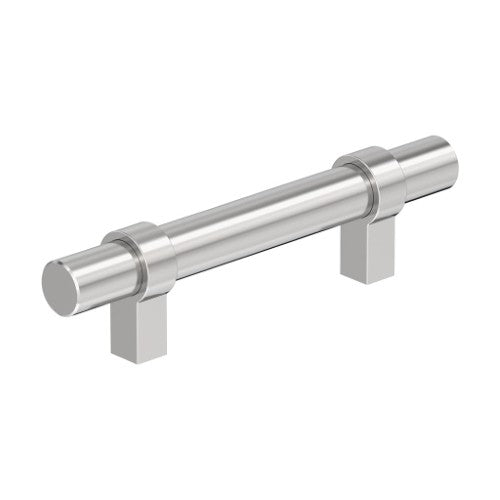 Central Zinc Polished Chrome Cabinet Pull 1