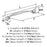 Fairfield Zinc Polished Chrome Cabinet Pull 6