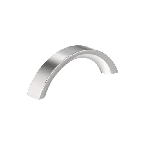 Parabolic Zinc Polished Chrome Cabinet Pull 2