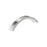 Parabolic Zinc Polished Chrome Cabinet Pull 3