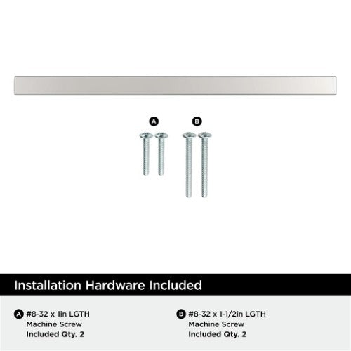 Cyprus Zinc Polished Chrome Cabinet Pull 16