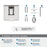 Appoint Zinc Chrome Hook 3