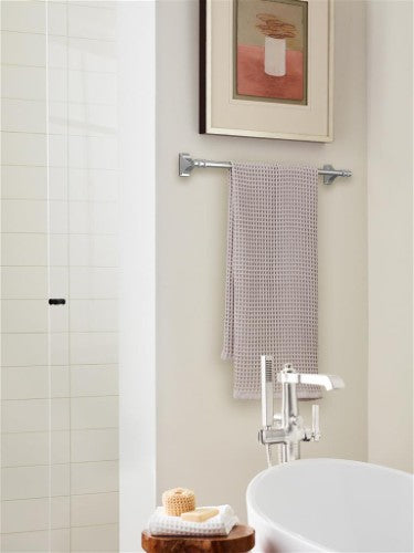 Davenport Zinc & Stainless Steel Chrome Towel Bar 9