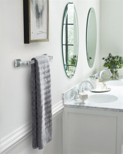 Highland Ridge Zinc & Stainless Steel Chrome Towel Bar 8