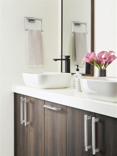Bronx Zinc & Stainless Steel Chrome Towel Ring 4