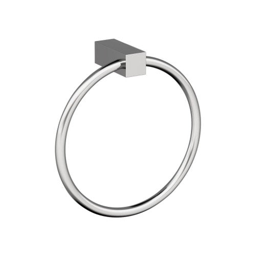 Monument Zinc & Aluminum Chrome Towel Ring 1
