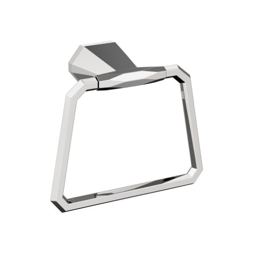 St. Vincent Zinc & Stainless Steel Chrome Towel Ring 1