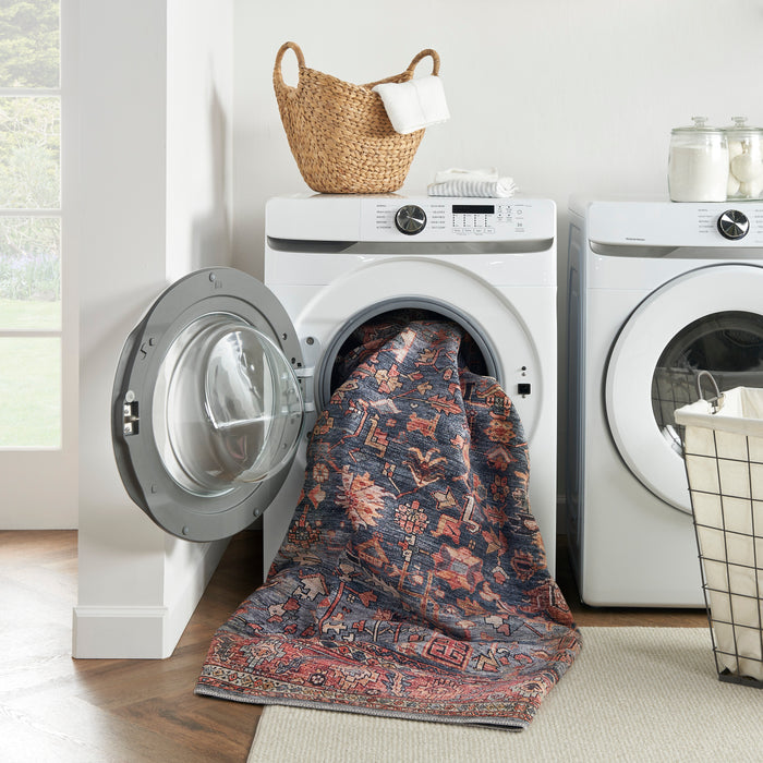 Grand Washables GRW02 Navy Brick NAVBR