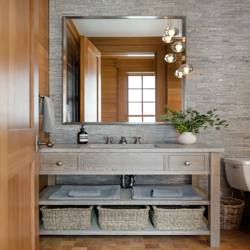 Textures Volcano Grey Split Face