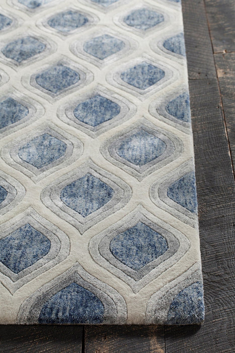 Wool 7100 Area Rug Textured 1