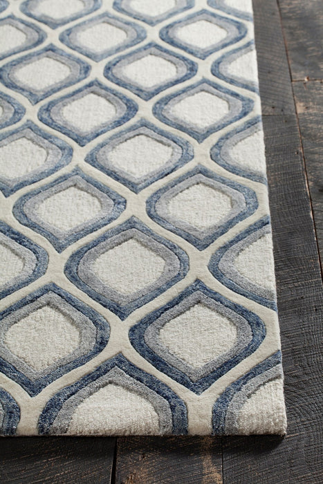 Wool 7101 Area Rug Textured 1