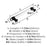 Glacio Zinc & Glass Clear / Black Bronze Cabinet Pull 9