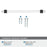 Glacio Zinc & Glass Clear / Black Bronze Cabinet Pull 14