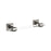Glacio Zinc & Acrylic Clear / Brushed Nickel Towel Bar 1