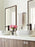 Glacio Zinc & Acrylic Clear / Brushed Nickel Towel Bar 11