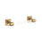 Glacio Zinc & Acrylic Clear / Champagne Bronze Towel Bar 1