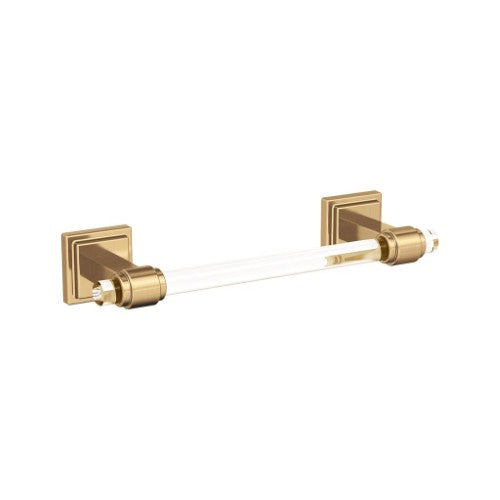 Glacio Zinc & Acrylic Clear / Champagne Bronze Towel Bar 1