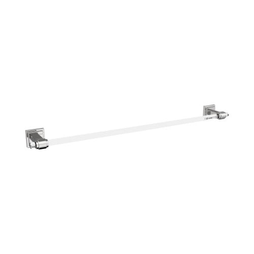 Glacio Zinc & Acrylic Clear / Chrome Towel Bar 3