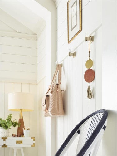 Glacio Zinc & Acrylic Clear / Golden Champagne Hook 4