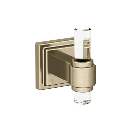 Glacio Zinc & Acrylic Clear / Golden Champagne Hook 1