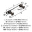 Glacio Zinc & Glass Clear / Oil Rubbed Bronze Cabinet Pull 7