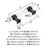 Glacio Zinc & Glass Clear / Oil Rubbed Bronze Cabinet Pull 6