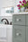 Glacio Zinc & Glass Clear / Polished Chrome Cabinet Knob 16