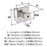 Glacio Zinc & Glass Clear / Polished Chrome Cabinet Knob 5
