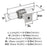 Glacio Zinc & Glass Clear / Polished Chrome Cabinet Knob 6