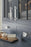 Glacio Zinc & Glass Clear / Polished Chrome Cabinet Pull 16