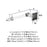 Glacio Zinc & Acrylic Clear / Chrome Toilet Paper Holder 2