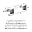 Glacio Zinc & Acrylic Clear / Chrome Towel Bar 4