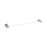 Glacio Zinc & Acrylic Clear / Polished Nickel Towel Bar 3