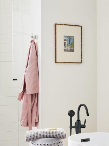 Glacio Zinc & Acrylic Clear / Polished Nickel Hook 6