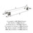 Glacio Zinc & Acrylic Clear / Polished Nickel Towel Bar 5