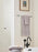 Glacio Zinc & Acrylic Clear / Polished Nickel Towel Bar 13