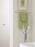 Glacio Zinc & Acrylic Clear / Polished Nickel Towel Bar 10