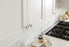 Glacio Zinc & Glass Clear / Satin Nickel Cabinet Knob 13