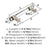 Glacio Zinc & Glass Clear / Satin Nickel Cabinet Pull 7