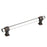 Glacio Zinc & Glass Clear / Oil Rubbed Bronze Cabinet Pull 5