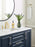 Glacio Zinc & Glass Clear / Golden Champagne Cabinet Pull 16