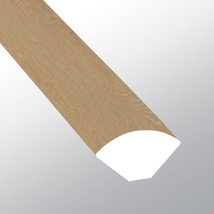 Laurel Coastal Cottage Luxury Vinyl Moulding / Trim - 0.64" x 94" Quarter Round