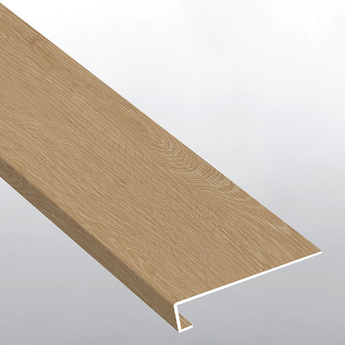 Laurel Coastal Cottage Luxury Vinyl Moulding / Trim - 12" x 47.25" Stair Tread Eased Edge