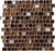 Jewel Tide Glass Cobblestone JT06 Mosaic Glossy 1
