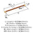 Fairlane Zinc & Leather Cognac Leather / Champagne Bronze Cabinet Pull 9